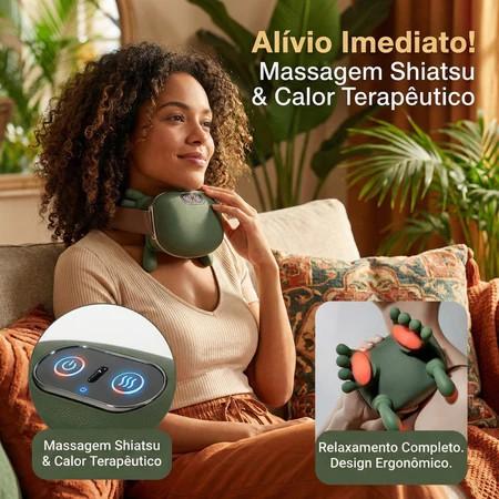 Massageador Ergonômico de Pescoço e Ombros
