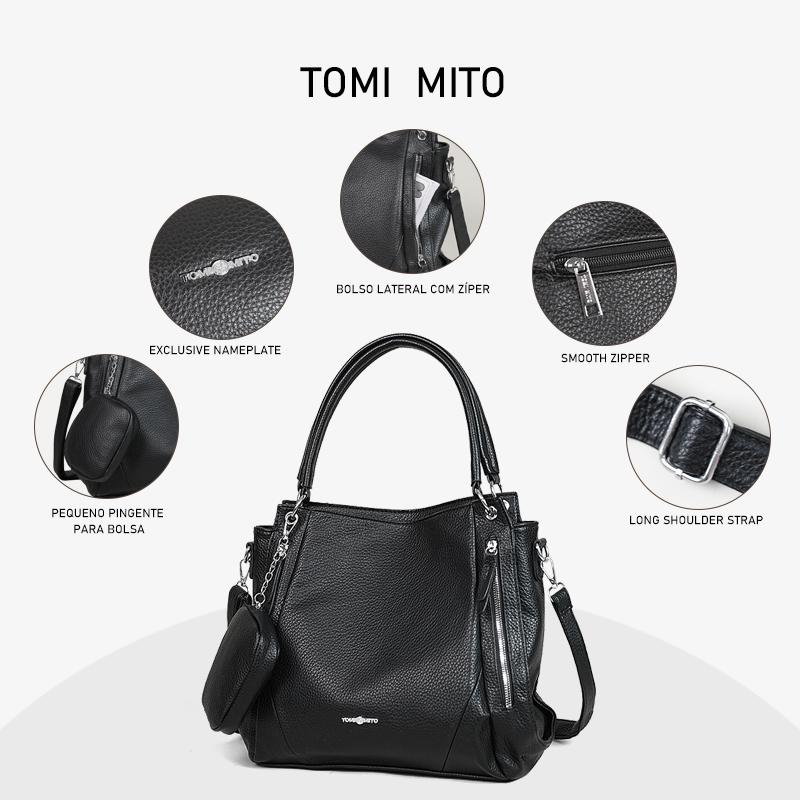 Bolsa Feminina Grande em PU Premium