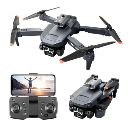 Drone Y3 / Y3 MAX 8K Profissional com 3 Câmeras, Wi-Fi 2.4G, Controle Remoto e Estabilização Eletrônica