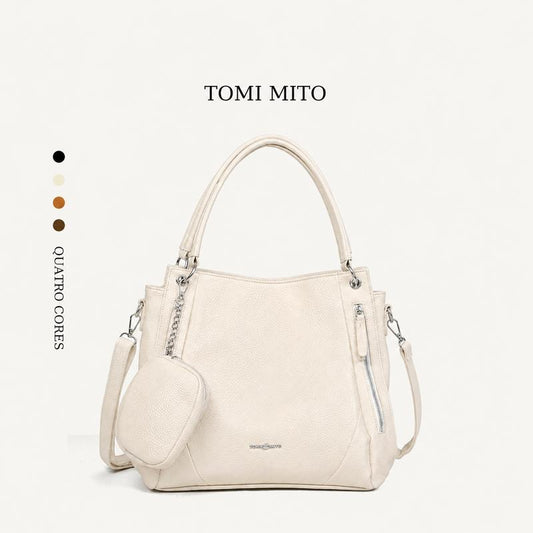 Bolsa Feminina Grande em PU Premium