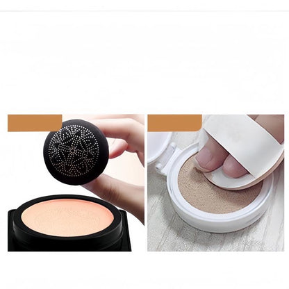 BB Cream 3 em 1 com Esponja Cogumelo