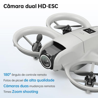 DLI Neo Mini Drone com Câmera UHD — 2 Baterias, QuickShots e Decolagem pela Palma da Mão