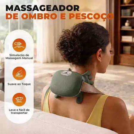 Massageador Ergonômico de Pescoço e Ombros