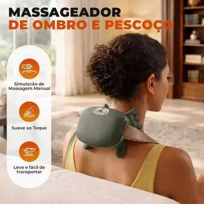 Massageador Ergonômico de Pescoço e Ombros